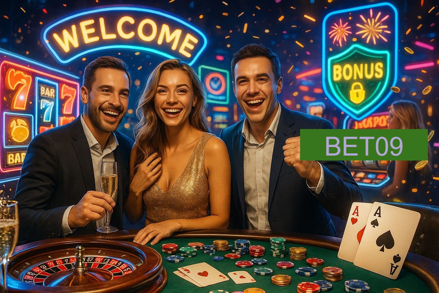 Jogos emocionantes no BET09