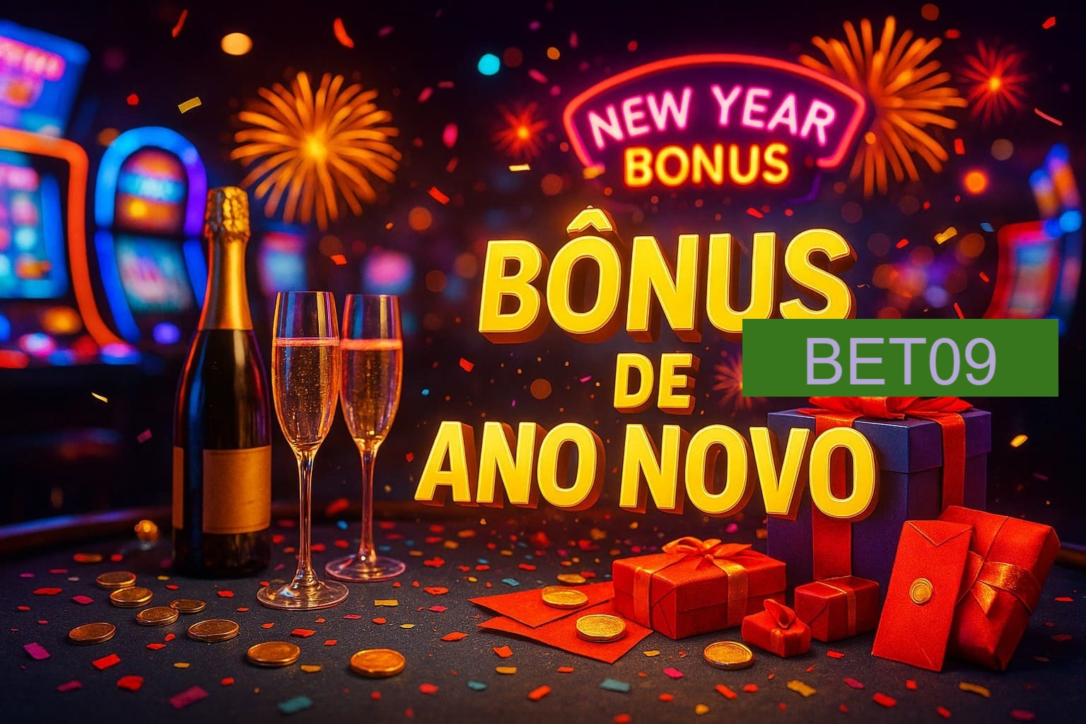 Promoções de Ano Novo no BET09